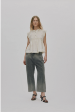 Rabens Saloner Pants Beza denim Washed grey