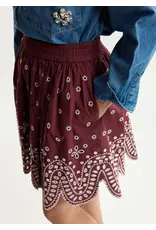 Essentiel Antwerp Miniskirt Karter  Combo3 Deep wine