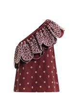 Essentiel Antwerp Top Kath Combo3 Deep wine