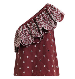Essentiel Antwerp Top Kath Combo3 Deep wine
