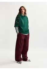 Essentiel Antwerp  Tshirt Kangoo embroidered Bottle green