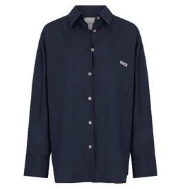 LoveStories Shirt Hailey buttened Dark blue