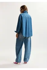 Essentiel Antwerp Shirt Konnection rhinestone Aquamarine
