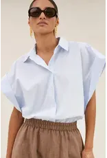 By-Bar By-Bar Blouse pixie chambray Light blue