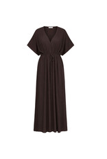By-Bar Dress Long twill Espresso