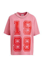 Essentiel Antwerp Tee Jisos printed fit combo2 Forever blush