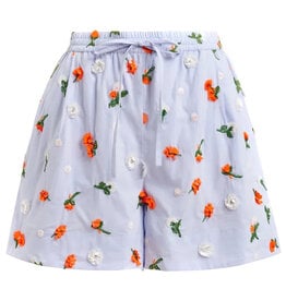 Essentiel Antwerp Shorts Jelana mini Combo3 Nile blue