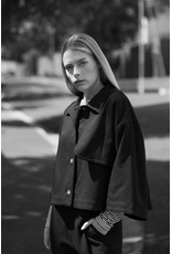 Ruby Tuesday Jacket Pattin poncho Black