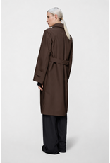 Rains Jacket Nara W long W3 Bark