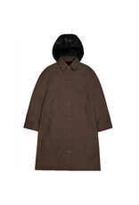 Rains Jacket Nara W long W3 Bark