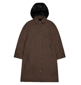Rains Jacket Nara W long W3 Bark