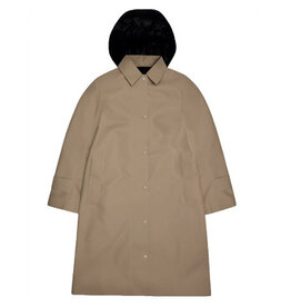 Rains Jacket Nara W long W3 Beige