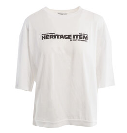 Penn & Ink N.Y. T-shirt print W26F1936 White tabac
