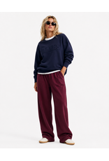 Penn & Ink N.Y. Trousers W26N1760 Aubergine