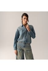 Lois Blouse Anne Altay denim Stone vintage