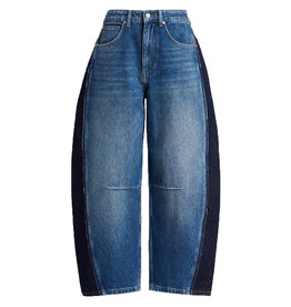 Essentiel Antwerp Jeans Kashba patchwork combo1 Midnight wave
