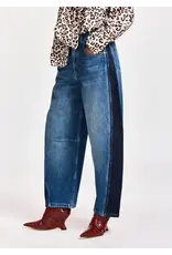 Essentiel Antwerp Jeans Kashba patchwork combo1 Midnight wave