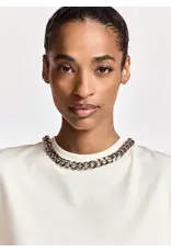 Essentiel Antwerp T-Shirt Klaim Off white