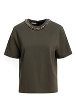 Essentiel Antwerp T-Shirt Klaim Dusty green