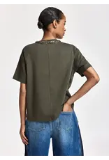 Essentiel Antwerp T-Shirt Klaim Dusty green