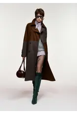 Essentiel Antwerp Coat Kagu patchwork combo1 Bear me