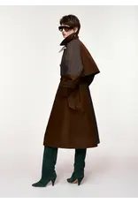 Essentiel Antwerp Coat Kagu patchwork combo1 Bear me