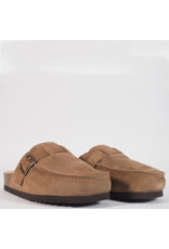 Scholl Slipper Dakota fur sue Taupe