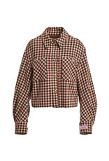 Essentiel Antwerp Jacket Kitten combo1 Brown sugar