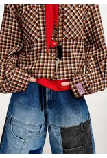 Essentiel Antwerp Jacket Kitten combo1 Brown sugar