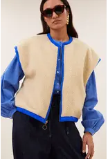 By-Bar By-Bar Jacket Gio sleeveless Kingsblue