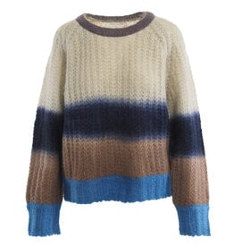 Rabens Saloner Sweater Jasmin faded Blue combo