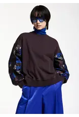 Essentiel Antwerp Sweatershirt Kueer combo2 Wine not