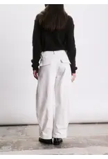 JIJI Studio Jeans Keith barrel Blanc