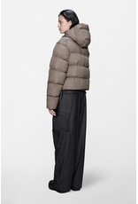 Rains Jacket Alta short puffer W3T3 Cinder