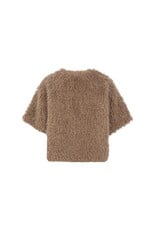 Ruby Tuesday Poncho Civae fake fur Taupe