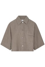 Ruby Tuesday Top Clendeau poncho Slate grey