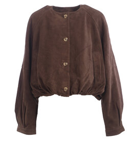 Bomber Bardot Dark brown