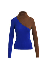 Essentiel Antwerp Top Koncert Turteleneck combo5 Indigo ink