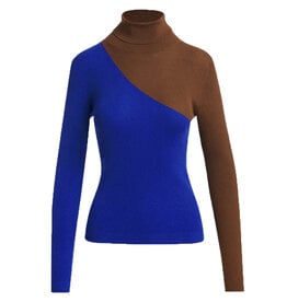 Essentiel Antwerp Top Koncert Turteleneck combo5 Indigo ink