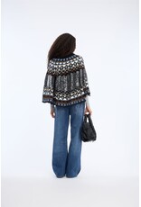 Munthe Poncho Verst Mix black