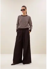 By-Bar Pullover Sally  Burgundy crush stripe