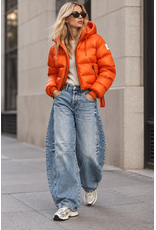 After Label Jacket Blainen051 Coral red