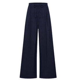 By-Bar Pants Nemo satin stripe Night sky