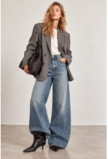 Baum und Pferdgarten Jacket Bleone long Grey subtle stripe
