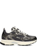 Mercer Sneaker The re-run cracked Antracite