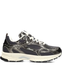Mercer Sneaker The re-run cracked Antracite