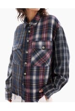 The Tales Shirt Cut off patchwork Multicolor