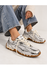 Mercer Mercer Sneaker The re-run Drive Metallic Silver