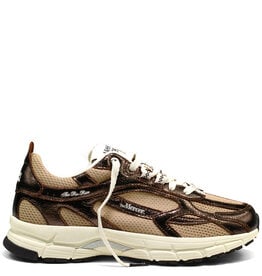 Mercer Sneaker The re-run cracked Brown