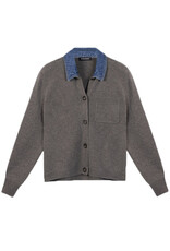 Repeat Cardigan 200294 Rock